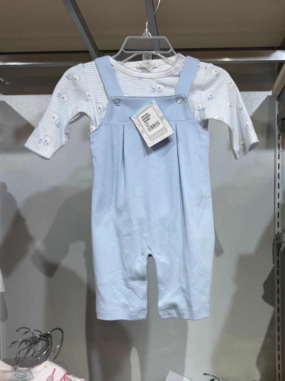 NWT Kissy Kissy Dungaree Set